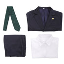Cosplay Costume Hiromi Higuruma Suit Men Halloween Carnival Party Outfits