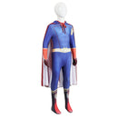 Cosplay Costume Homelander The Boys Season 5 Jumpsuit Blue Kids Children Halloween Carnival Party Outfits