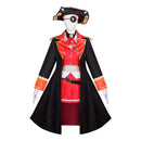 Cosplay Costume Houshou Marine Hololive Vtuber Pirate Fullset Red Women Halloween Carnival Party Outfits