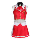 Cosplay Costume Houshou Marine Hololive Vtuber Pirate Fullset Red Women Halloween Carnival Party Outfits