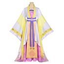 Cosplay Costume Huang Linglin Though I Am an Inept Villainess Gown Yellow Women Halloween Carnival Party Outfits
