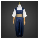 Cosplay Costume Hyo Gachiakuta Fullset Blue Women Halloween Carnival Party Outfits