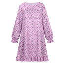 Cosplay Costume Ice Cream Man (2026) Printed Dress Purple Women Halloween Carnival Party Outfits