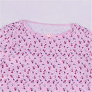 Cosplay Costume Ice Cream Man (2026) Printed Dress Purple Women Halloween Carnival Party Outfits