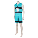 Cosplay Costume Isagi Yoichi BLUE LOCK (2026) Vest Shorts Team Sportwear Blue Men Halloween Carnival Party Outfits