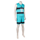Cosplay Costume Isagi Yoichi BLUE LOCK (2026) Vest Shorts Team Sportwear Blue Men Halloween Carnival Party Outfits