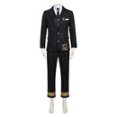 Cosplay Costume Itecho Kangetsu Agents of the Four Seasons Suit Uniform Black Men Halloween Carnival Party Outfits
