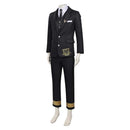 Cosplay Costume Itecho Kangetsu Agents of the Four Seasons Suit Uniform Black Men Halloween Carnival Party Outfits