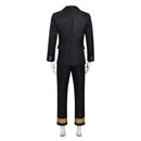 Cosplay Costume Itecho Kangetsu Agents of the Four Seasons Suit Uniform Black Men Halloween Carnival Party Outfits