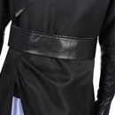 Cosplay Costume Ivan Alien Stage Coat Pants Set Black Men Halloween Carnival Party Outfits