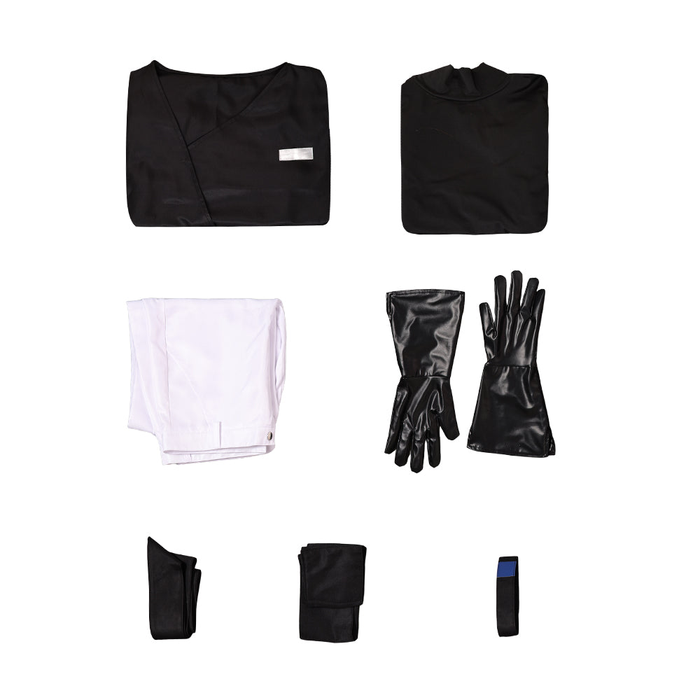 Cosplay Costume Ivan Alien Stage R3 Black Sorrow Coat Set Black