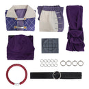 Cosplay Costume Jabba Gachiakuta Fullset Purple Men Halloween Carnival Party Outfit