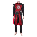 Cosplay Costume Jacaerys Velaryon House of the Dragon Season 3 Royal Uniform Set Red Women Halloween Carnival Party Outfits
