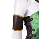 Cosplay Costume Jade Mortal Kombat 2 (2026) Fullset Green Women Halloween Carnival Party Outfits