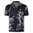 Cosplay Costume Jason Duva GTA VI Hawaii Shirt Black Men Halloween Carnival Party Outfits