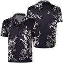 Cosplay Costume Jason Duva GTA VI Hawaii Shirt Black Men Halloween Carnival Party Outfits