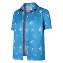 Cosplay Costume Jason Duval GTA VI Hawaii Shirt Blue Men Halloween Carnival Party OutfitsCosplay Costume Jason Duval GTA VI Hawaii Shirt Blue Men Halloween Carnival Party Outfits