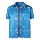 Cosplay Costume Jason Duval GTA VI Hawaii Shirt Blue Men Halloween Carnival Party OutfitsCosplay Costume Jason Duval GTA VI Hawaii Shirt Blue Men Halloween Carnival Party Outfits
