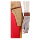 Cosplay Costume Jean Jacket Jumpsuit Fullset Red Halloween Carnival Party Outfits