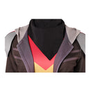 Cosplay Costume Jean Jacket Jumpsuit Fullset Red Halloween Carnival Party Outfits