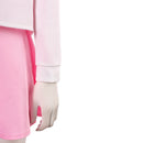 Cosplay Costume Jenny The Rocky Horror Picture Show Coat Dress Set Pink Women Halloween Carnival Party Outfits