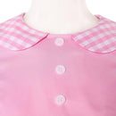 Cosplay Costume Jenny The Rocky Horror Picture Show Coat Dress Set Pink Women Halloween Carnival Party Outfits