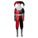 Cosplay Costume Jester Jester x Princess Clown Suit Fullset Red Unisex Halloween Carnival Party Outfits
