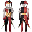 Cosplay Costume Jestyn Kingdom of Marionettes Jester Fullset Black Men Halloween Carnival Party Outfits