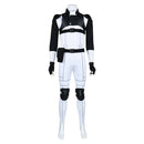 Cosplay Costume Jirou Azuma Black Torch Jumpsuit Set White Men Halloween Carnival Party Outfits