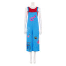 Cosplay Costume Jo Overall Shirt Set Blue Women Halloween Carnival Party Outfits