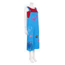 Cosplay Costume Jo Overall Shirt Set Blue Women Halloween Carnival Party Outfits