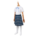 Cosplay Costume Jo School Uniform Set White Kids Children Halloween Carnival Party Outfits