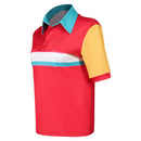 Cosplay Costume Jo Work Polo Shirt Red Women Halloween Carnival Party Outfits