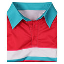 Cosplay Costume Jo Work Polo Shirt Red Women Halloween Carnival Party Outfits