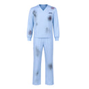 Cosplay Costume John Stewart Lanterns(2026) Top Pants Blue Men Halloween Carnival Party Outfits