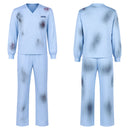 Cosplay Costume John Stewart Lanterns(2026) Top Pants Blue Men Halloween Carnival Party Outfits