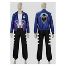 Cosplay Costume Johnny Cage Mortal Kombat 2 (2026) Jacket Pants Set Purple Men Halloween Carnival Party Outfits