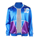 Cosplay Costume Johnny Cage Mortal Kombat 2 (2026) Jacket Purple Men Halloween Carnival Party Outfits