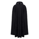 Cosplay Costume Jon Snow GOT Night's Watch Claok Only Black Men Halloween Carnival Party Outfits