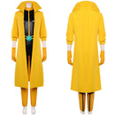 Cosplay Costume Jubilee Coat Jumpsuit Set Yellow Women Halloween Carnival Party Outfits