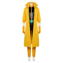 Cosplay Costume Jubilee Coat Jumpsuit Set Yellow Women Halloween Carnival Party Outfits