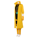 Cosplay Costume Jubilee Coat Jumpsuit Set Yellow Women Halloween Carnival Party Outfits