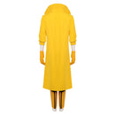 Cosplay Costume Jubilee Coat Jumpsuit Set Yellow Women Halloween Carnival Party Outfits