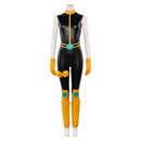 Cosplay Costume Jubilee Coat Jumpsuit Set Yellow Women Halloween Carnival Party Outfits
