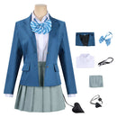Cosplay Costume Kanan Takakiyo Kanan sama Is Easy as Hell School Uniform JK Blue Women Halloween Carnival Party Outfits 