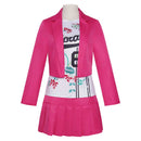 Cosplay Costume Karen White Chicks (2004) Fullset Pink Women Halloween Carnival Party Outfits