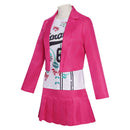 Cosplay Costume Karen White Chicks (2004) Fullset Pink Women Halloween Carnival Party Outfits
