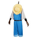 Cosplay Costume Kenji Miyazawa Overall Set Blue Men Halloween Carnival Party Outfits