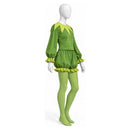 Cosplay Costume Kermit Frog The Muppet Show Genderbend Fullset Green Women Halloween Carnival Party Outfits