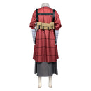 Cosplay Costume Kihachi Sakamoto Sparks of Tomorrow Fullset Red Men Halloween Carnival Party Outfits